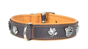 Hundehalsband leder schmuckhalsband 