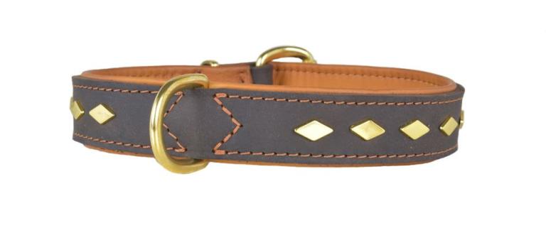 Hundehalsband leder schmuckhalsband 