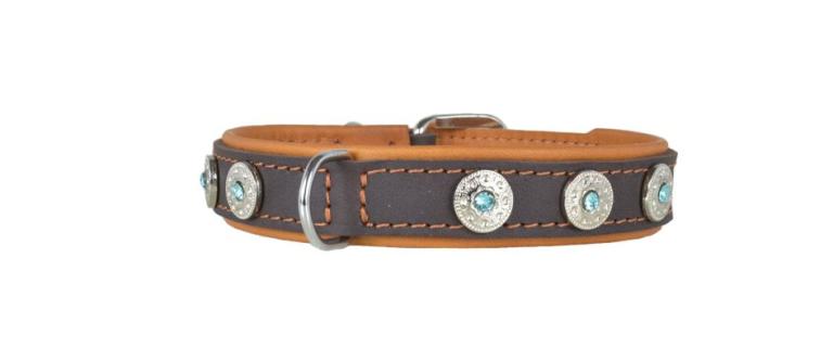 Hundehalsband leder schmuckhalsband