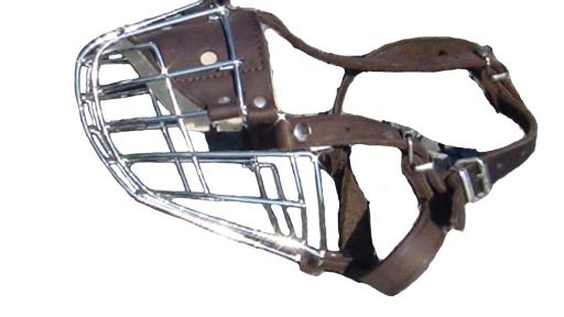 Hundemaulkorb Drahtmaulkorb.