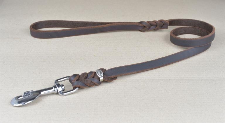 Hundeleine geflochten