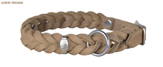 Hundehalsband Leder